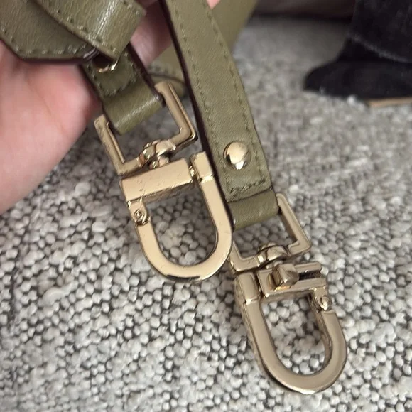 Tory Burch Olive Green Leather Bag - Picture 10 of 10